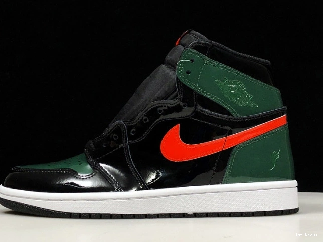 SoleFly Black x AV3905-038 1 Air High Jordan OG Retro Orange-Fir Team 0721